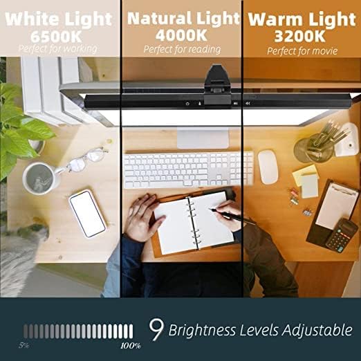 WORLUDE Computer Monitor Lampe LED USB mit Touch Control Light Bar Screenbar Anti-Blaulicht Augenpfl
