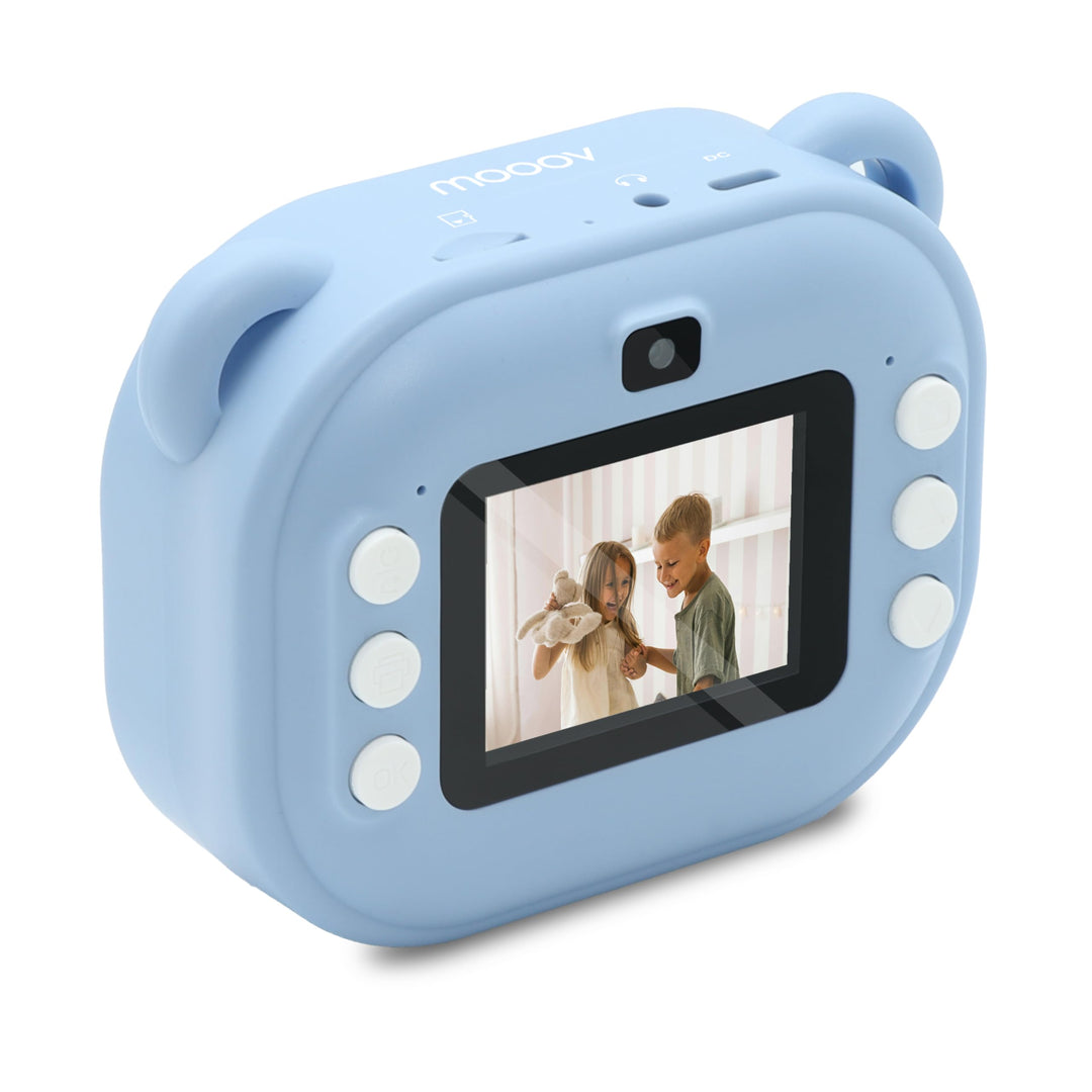 MOOOV 477522 Sofortkamera und Kinderkamera für Mädchen, Jungen, Blau