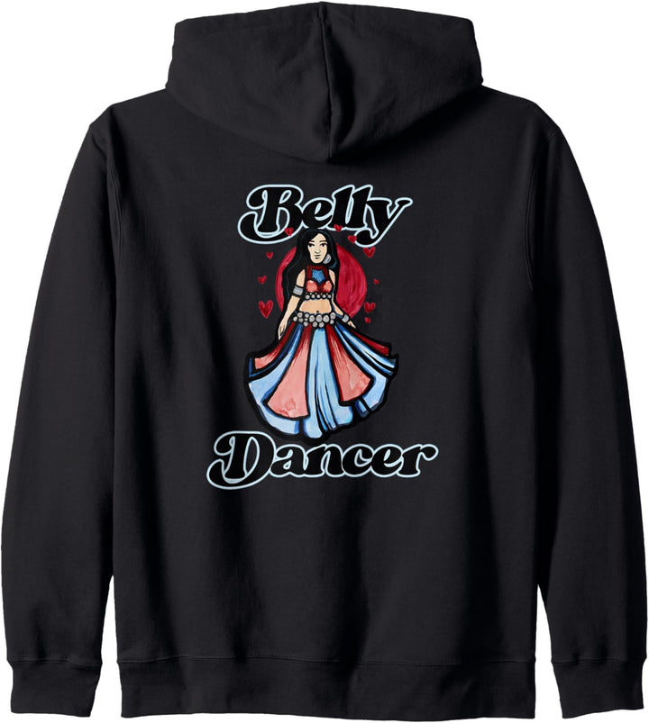 Belly Dancer Art Fun Belly Dancing von Lacy Chenault Kapuzenjacke
