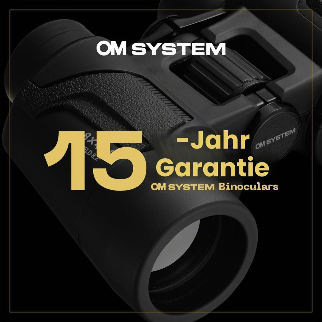 OM SYSTEM 8x21 RC II WP Fernglas Olivgrün – Kompakt, wasserdicht, mehrfach beschichtet, ultraleichte