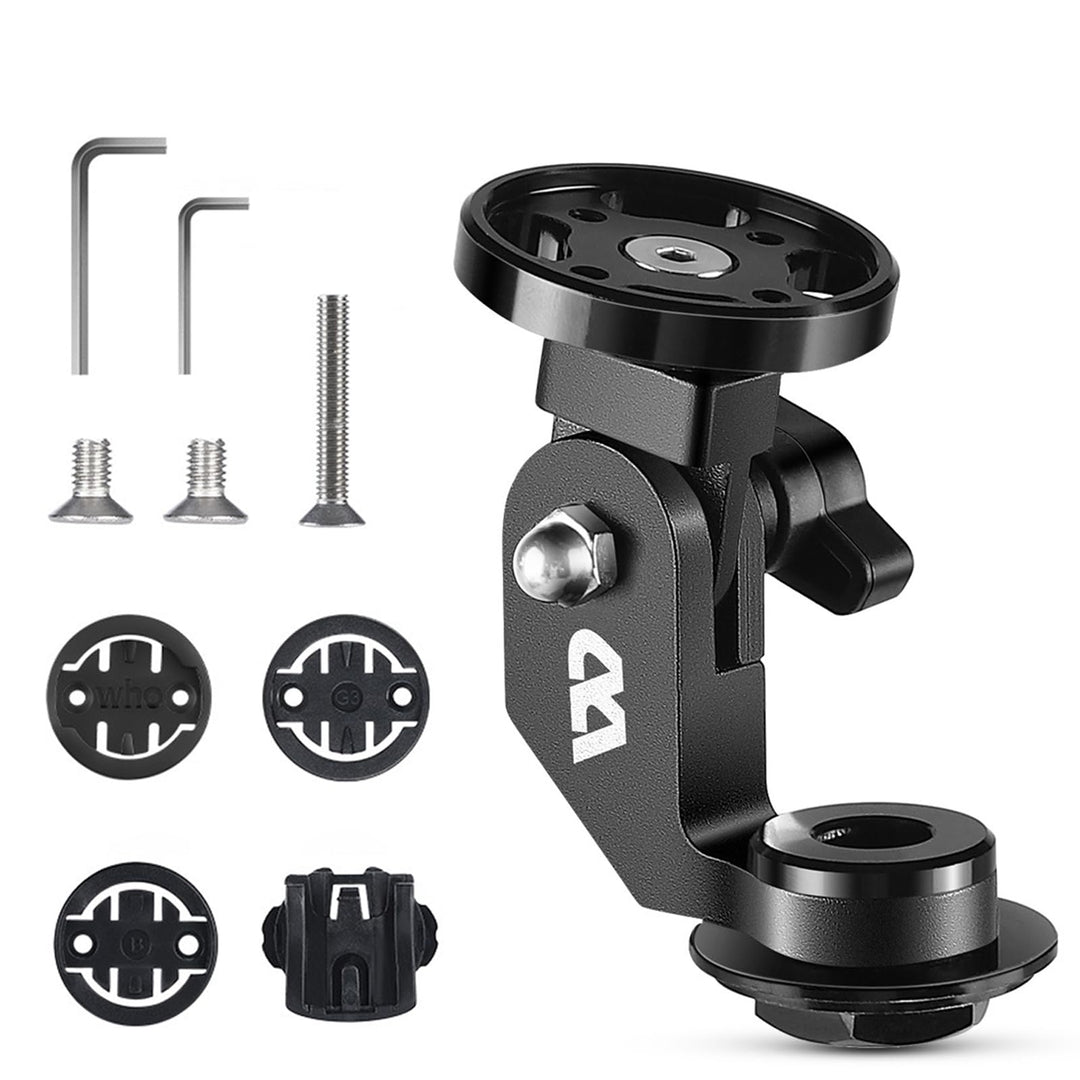 KMRDND Vorbau Kappe Fahrrad Computer Halterung für Garmin Edge 130, 530, 540, 800, 830, 840, 1000,10