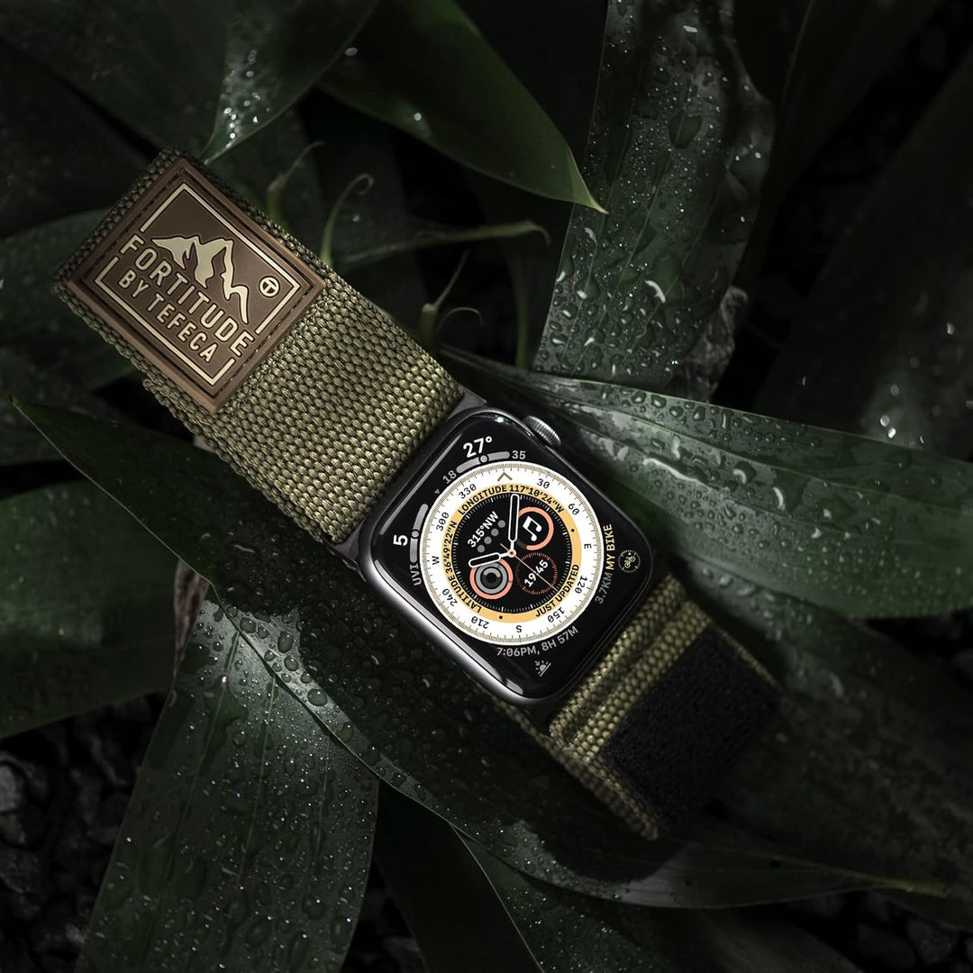 Tefeca Fortitude Serie Ultrawide Armband Kompatibel mit Apple Watch Ultra/Ultra2 Serie 9/8/SE2/7/6/S