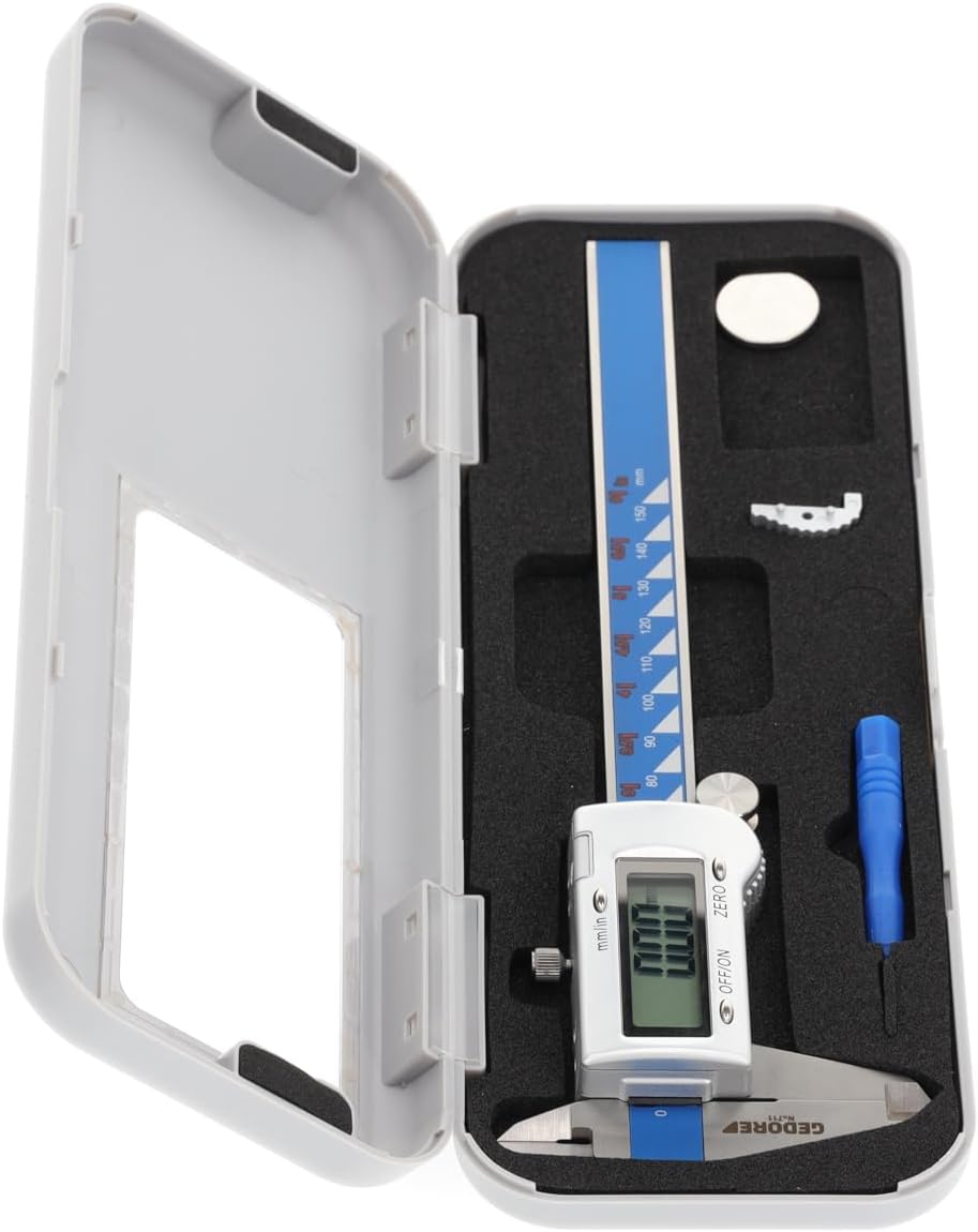 GEDORE 711 Digital-Messschieber mm+Zoll in Hartbox