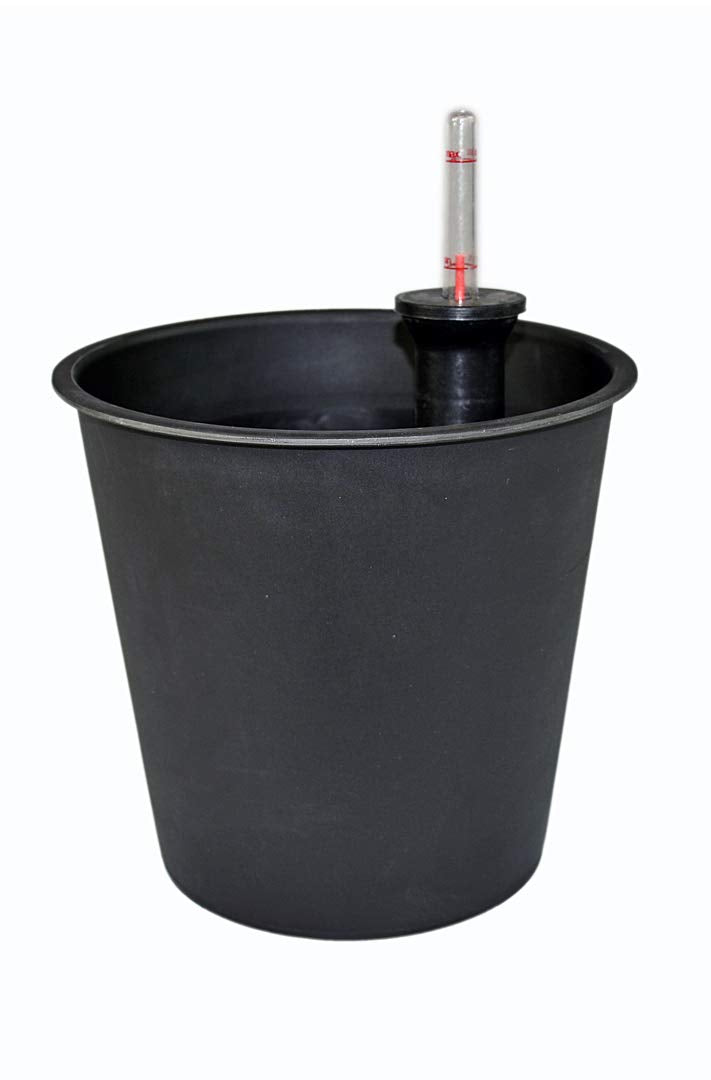 eastwest pflanzkübel Runder Pflanzeinsatz Ø42x H38cm aus Kunststoff für Fiberglaskübel, mit Bewässer