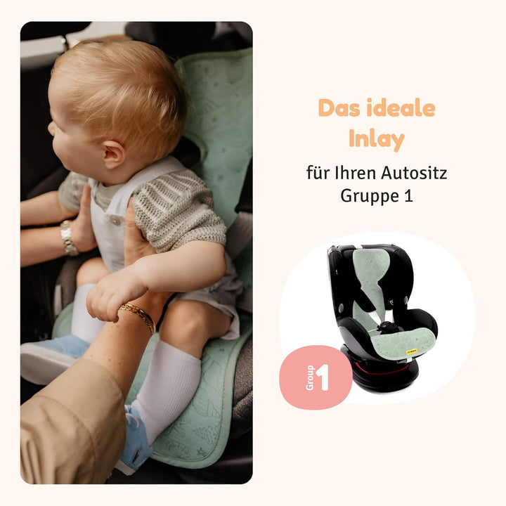 Aeromoov - Baby Sitzauflage Air Layer - Einlage Für Autositz oder Kinderwagen - Gruppe 1 - Antischwi