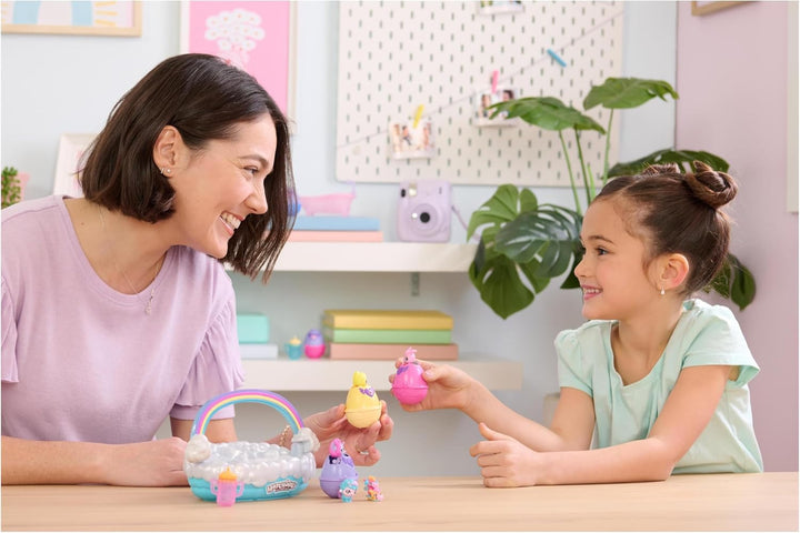 Hatchimals Alive Frühlingskörbchen - mit 3 selbstschlüpfenden Eiern und insgesamt 6 Tierchen für fan