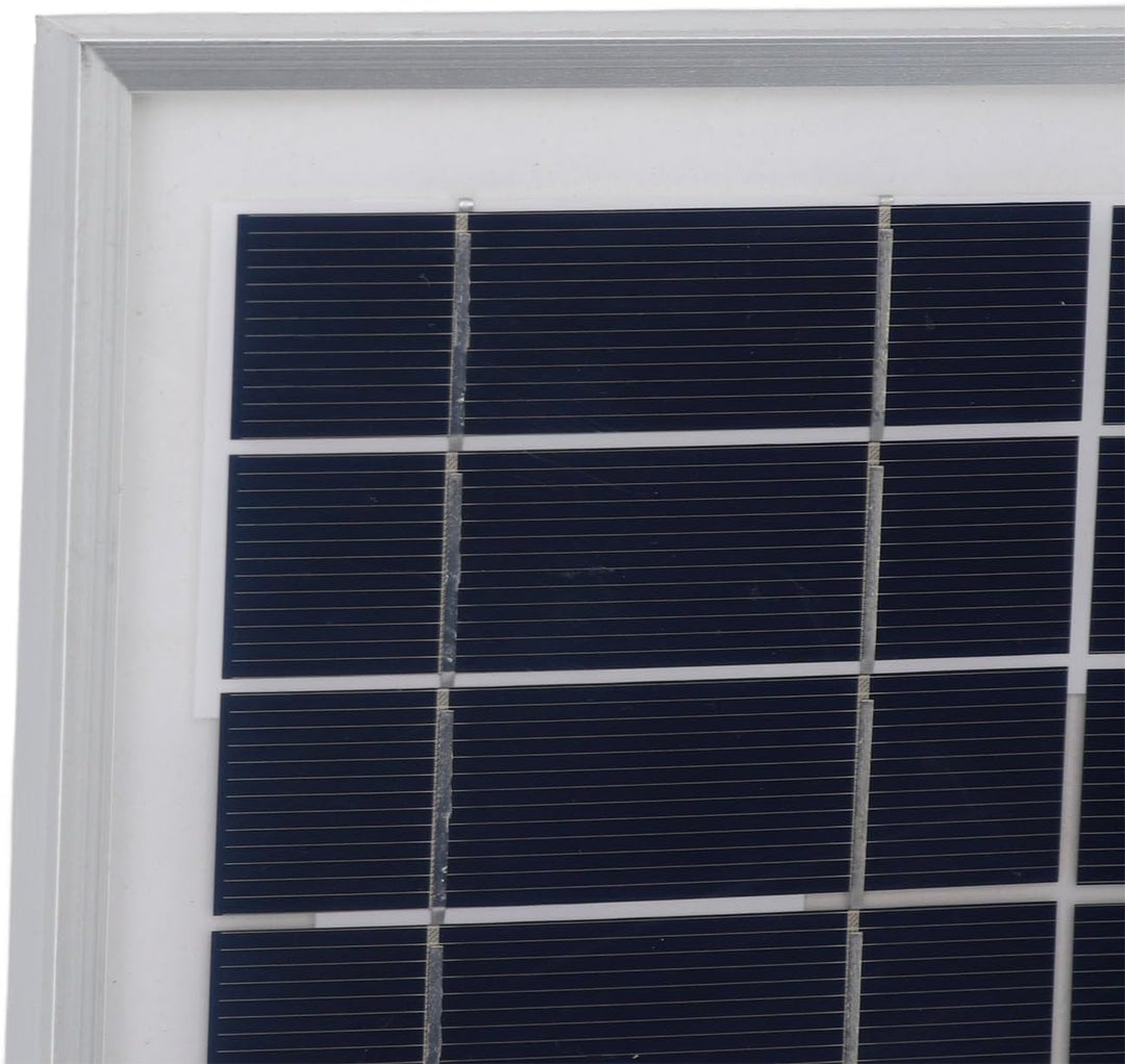 50 W Tragbares Solarpanel mit Monokristallinem Silizium-Aluminium-Rahmen, Batterieklemmen, Ideal Zum