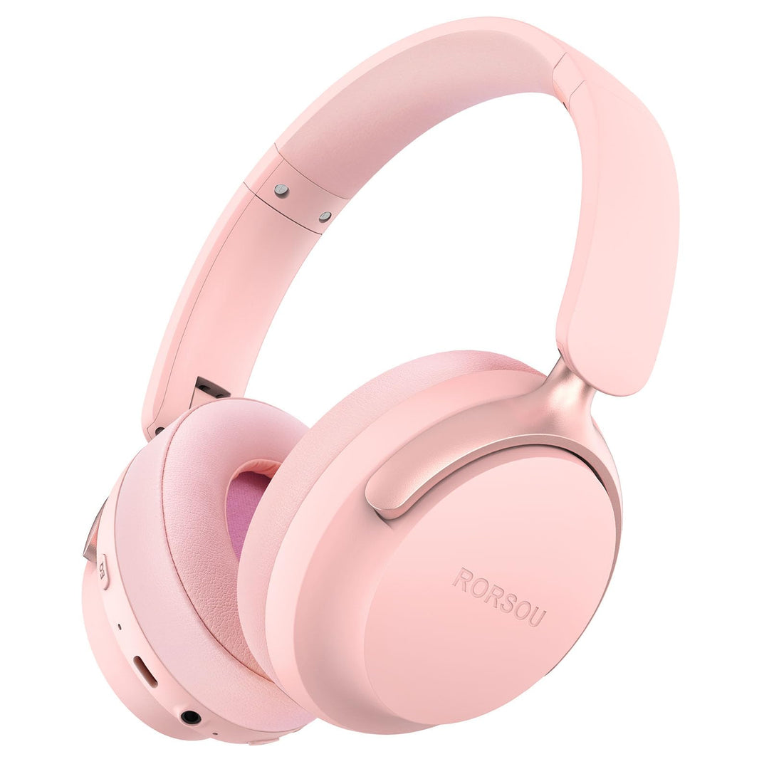 RORSOU B8 Bluetooth Kopfhörer Over Ear, 6 EQ Musikmodi und 50H Spielzeit Deep Bass Wireless Kopfhöre
