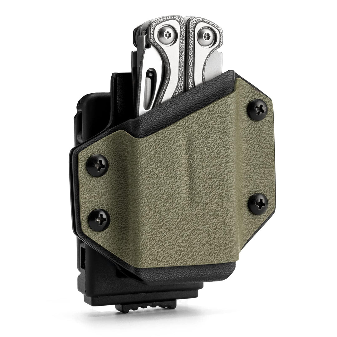 TACTICAL GEEK Kydex Holster für LEATHERMAN Multitool, mit Einstellbare Spannung, Passend für die mei