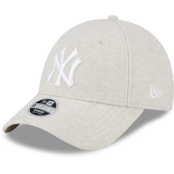 New Era 9Forty Damen Cap - Fleece New York Yankees Stone