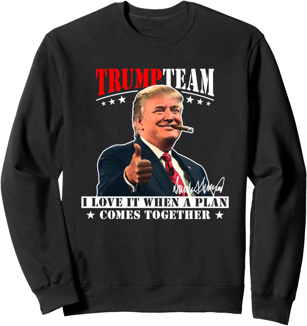 Trump 2020 Donald Trump Team USA Wahlen 2024 Sweatshirt
