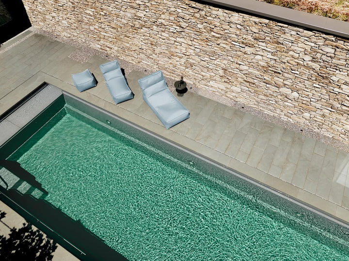 Blomus Outdoor Hocker -Stay- Wasserfest (Ocean) Ocean One Size, Ocean One Size