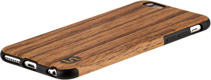 Sebastian Sturm Handyhülle Maxi | Hergestellt aus echtem Holz Padouk in Einer TPU-Hülle | Kompatibel