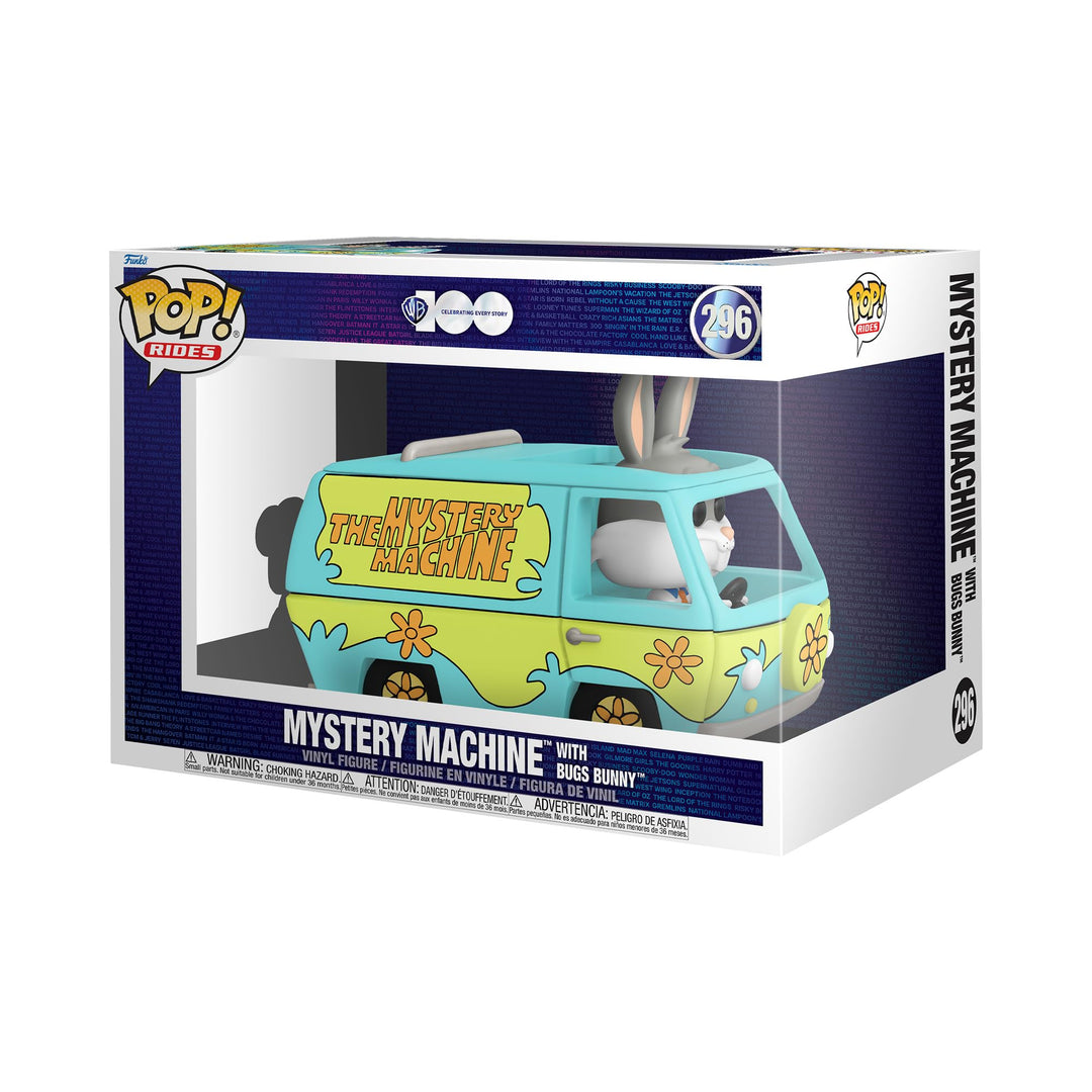 Funko Pop! Ride Super Deluxe: HB - Mystery Machine mit Bugs Bunny - Looney Tunes - Vinyl-Sammelfigur