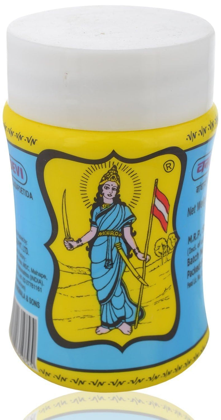 Kajal Aasafoetida Vandevi Hing-Pulver Teufeldreck 2x100g – Indischer Geschmack für Currys, Chutneys