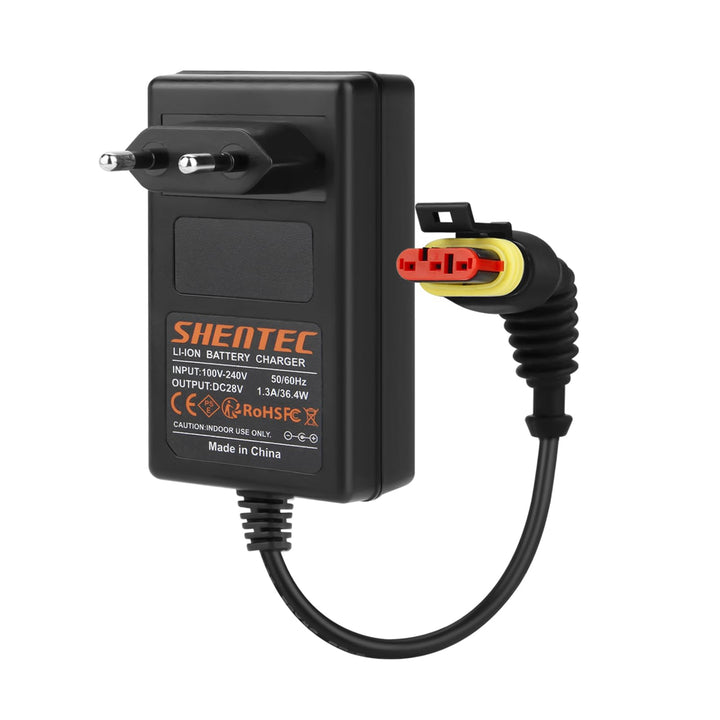 Shentec 28V Akku Ladegerät Kompatibel mit Husqvarna Automower 105, 310, 315, 315X, 305, 310 Mark II,