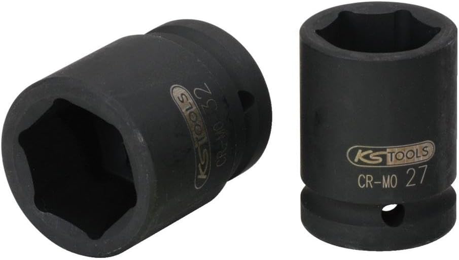KS Tools 515.1355 3/4" Sechskant-Kraft-Stecknuss, kurz, 55mm