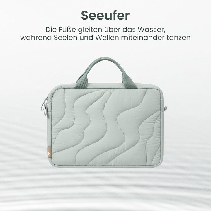 tomtoc Laptoptasche 14 Zoll, Puffy Laptop Tasche für Damen, Leichte Laptoptasche für 14 Zoll MacBook