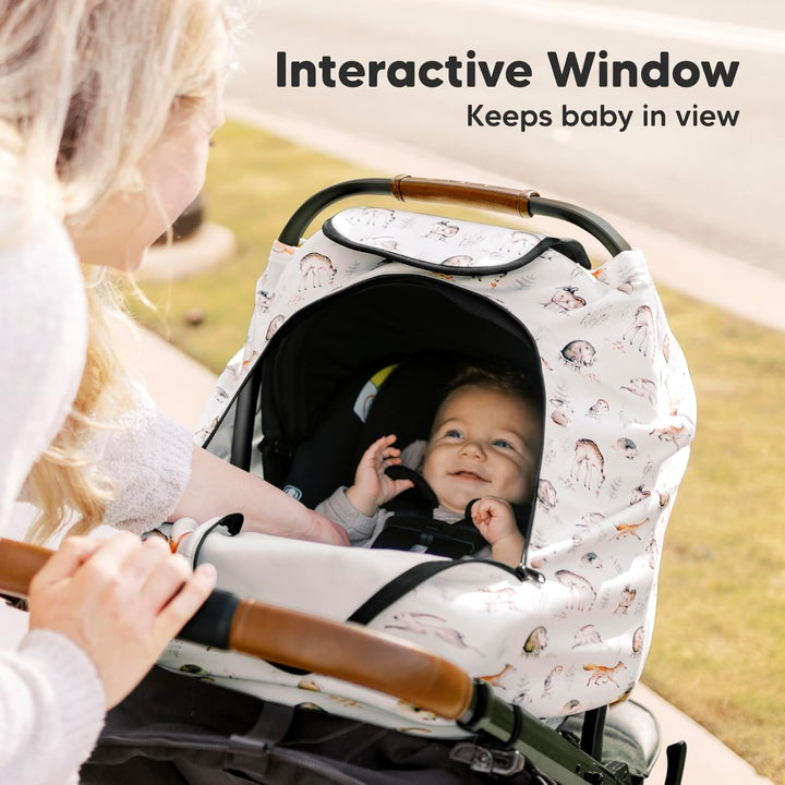 Autositzbezug für Babys - Baby Sitzbezüge für Frühling, Herbst, Winter - Universelle Stretch Fit Bab