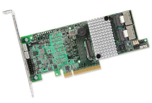 LSI Logic lsi00328 4 Port int., 6 Gb/s SATA + SAS, PCIe 3.0, 1 GB DDRIII; in der Box: Mr SAS 9271–4I