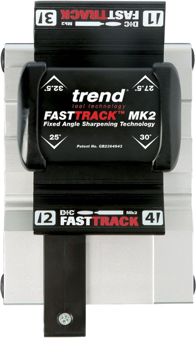 Trend Fast Track MK2 Schärfer, Ideal für alle Meissel und Hobeleisen von 3 mm bis 65 mm Breite, Diam