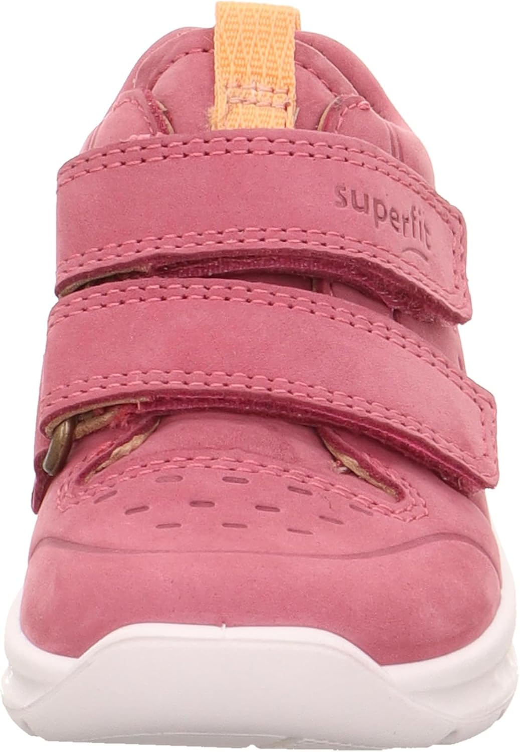 Superfit Mädchen Breeze Lauflernschuh 21 EU Weit Pink Orange 5520, 21 EU Weit Pink Orange 5520