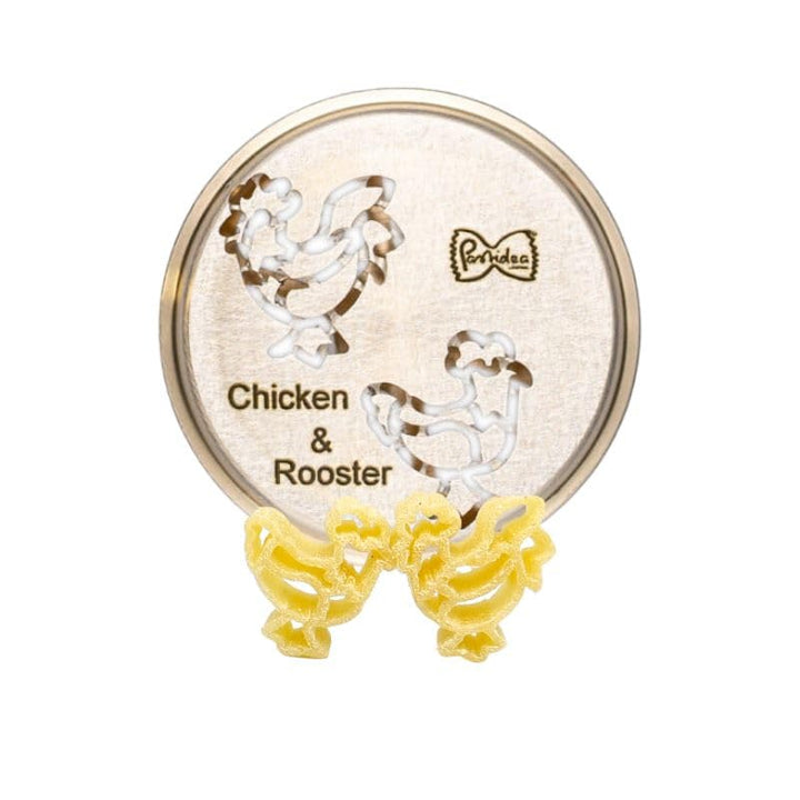 Pastidea - Matrize Zubehör Huhn Hühner Hahn Henne kompatibel mit Kenwood Pasta Fresca oder mit Adapt