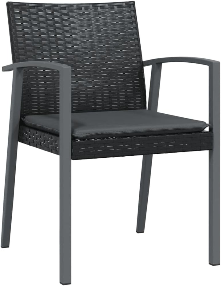 Festnight Poly Rattan Sitzgruppe Gartenmöbel Set Garten Essgruppe 9 Personen Gartenmöbel Set mit 6 G