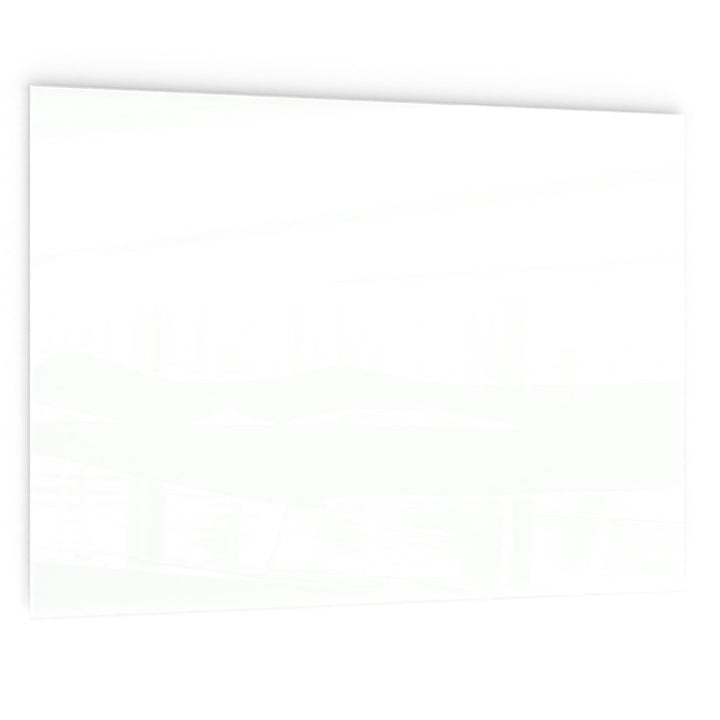 ALLboards Glasboard Magnetisch Weiss 90x60cm, Rahmenlos, Glastafel, Magnettafel, Gehärtetes Glas, We