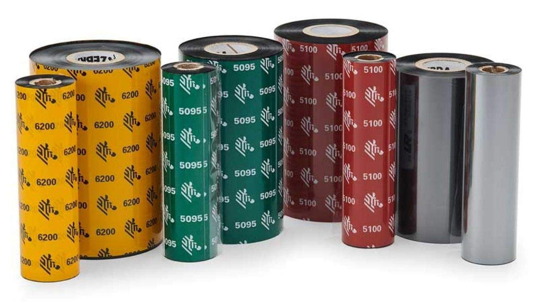 Zebra 3200 Wax/Resin Band Farbbänder – -Signs (Zebra 2746e, Wärmeübertragung, Schwarz, 300 m, 110 mm