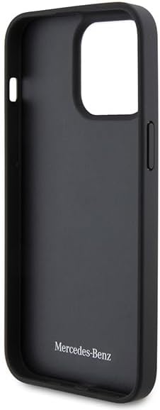 Mercedes MEHCP15LARMRE Hülle für iPhone 15 Pro 6.1" Rot hardcase Leather Urban Bengale