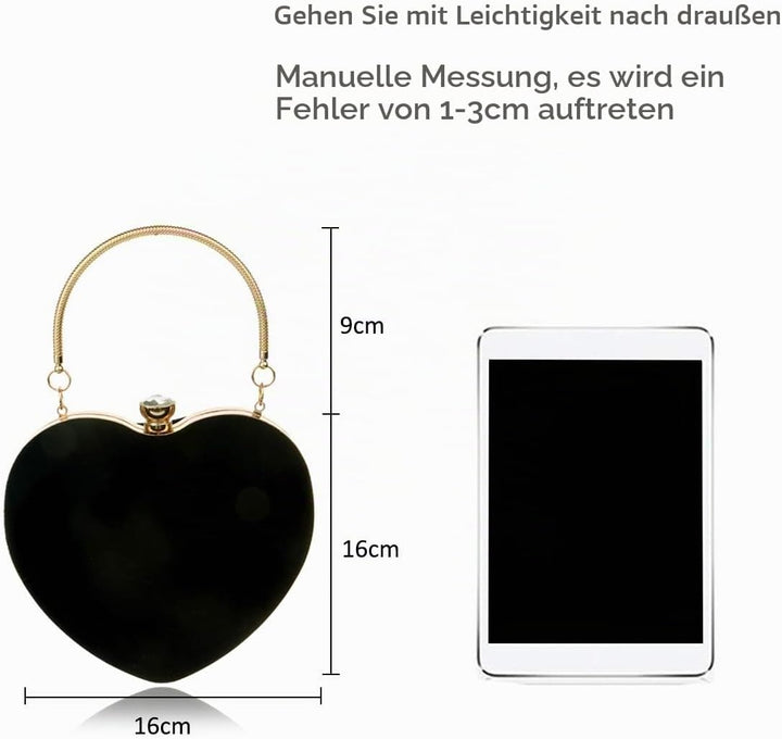 NICOLE &amp; DORIS Abendtasche Damen Abend Clutch Umhängetasche für Hochzeit sketten tasche Handtasche f