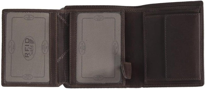 The Chesterfield Brand Leder Portemonnaie Braun Carl RFID Safe