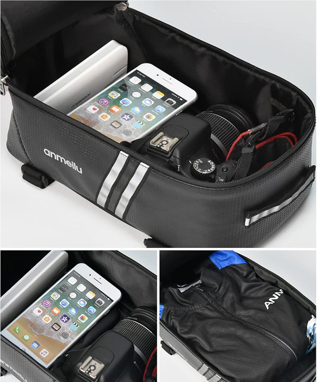 Wasserdichte Gepäckträgertasche für Scooter Fahrrad für Xiaomi M365 1S Pro 2 Mi 3 Elektroroller Aufb