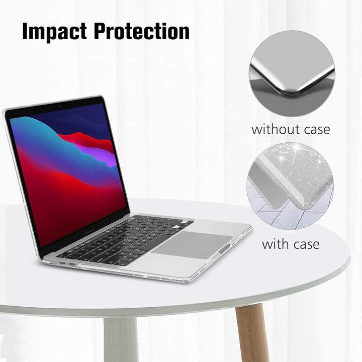 Fintie Hülle Kompatibel mit MacBook Pro 13 Zoll M2/M1 (2022-2016) A2338/A2289/A2251/A2159/A1989/A170