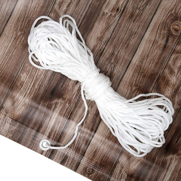 ESTEXO Balkonsichtschutz Sichtschutz Balkonbespannung Balkonverkleidung 6 Meter Balkon PVC mit Dekor
