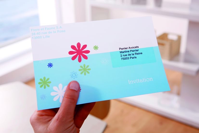 Adressetikett Avery 99.1x38.1mm transparent 25 VEL 14 Etiketten pro Blatt