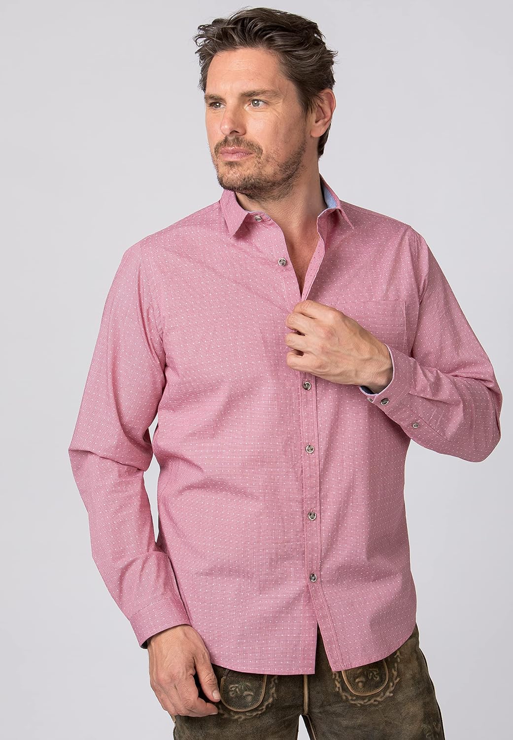 Stockerpoint Herren Astor Hemd S Rot, S Rot