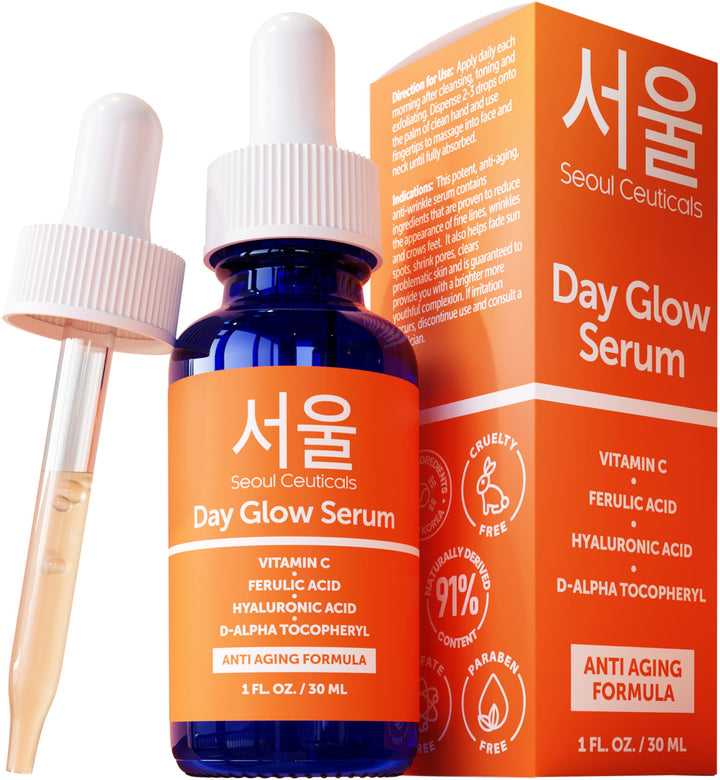 Seoul Ceuticals Korean Skin Care Day Glow Serum 30 ml (1er Pack), 30 ml (1er Pack)