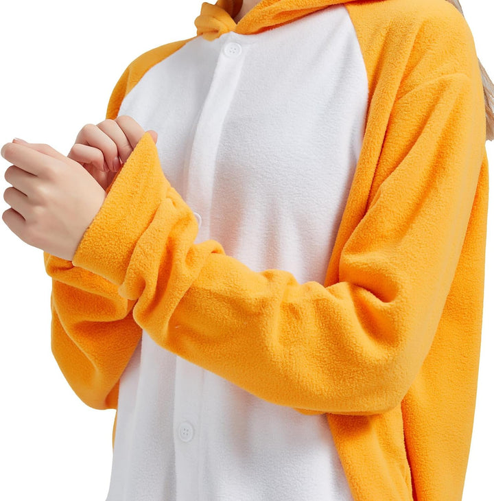 ZKomoL Pyjamas Onesies Cosplay Erwachsene Unisex Tiere Halloween Kostüm Kleid Loungewear, Tigermuste