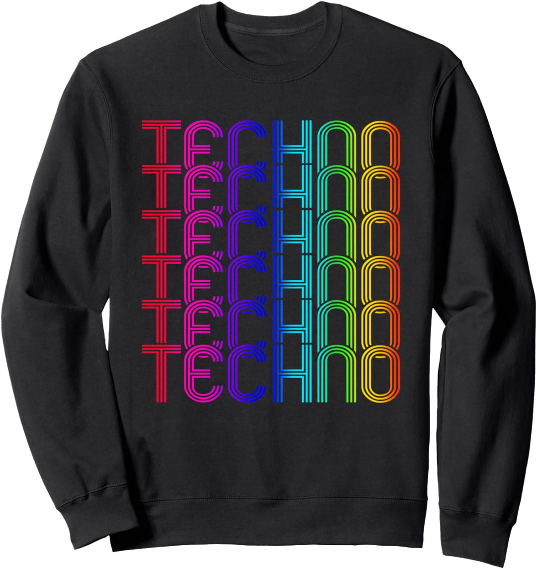 Techno Raver Musik DJ Festival Party Sweatshirt