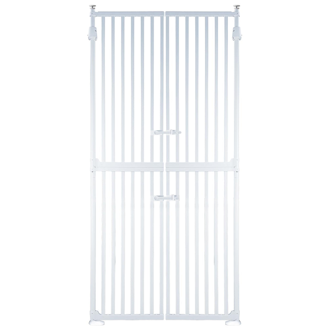 Absperrgitter Treppenschutzgitter weiss 86-96cm 180cm Hoch