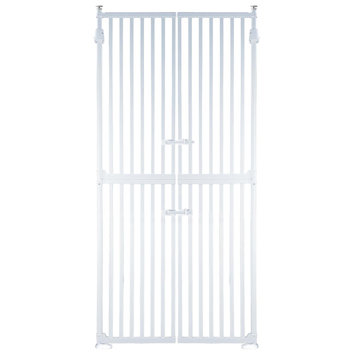 Absperrgitter Treppenschutzgitter weiss 86-96cm 180cm Hoch