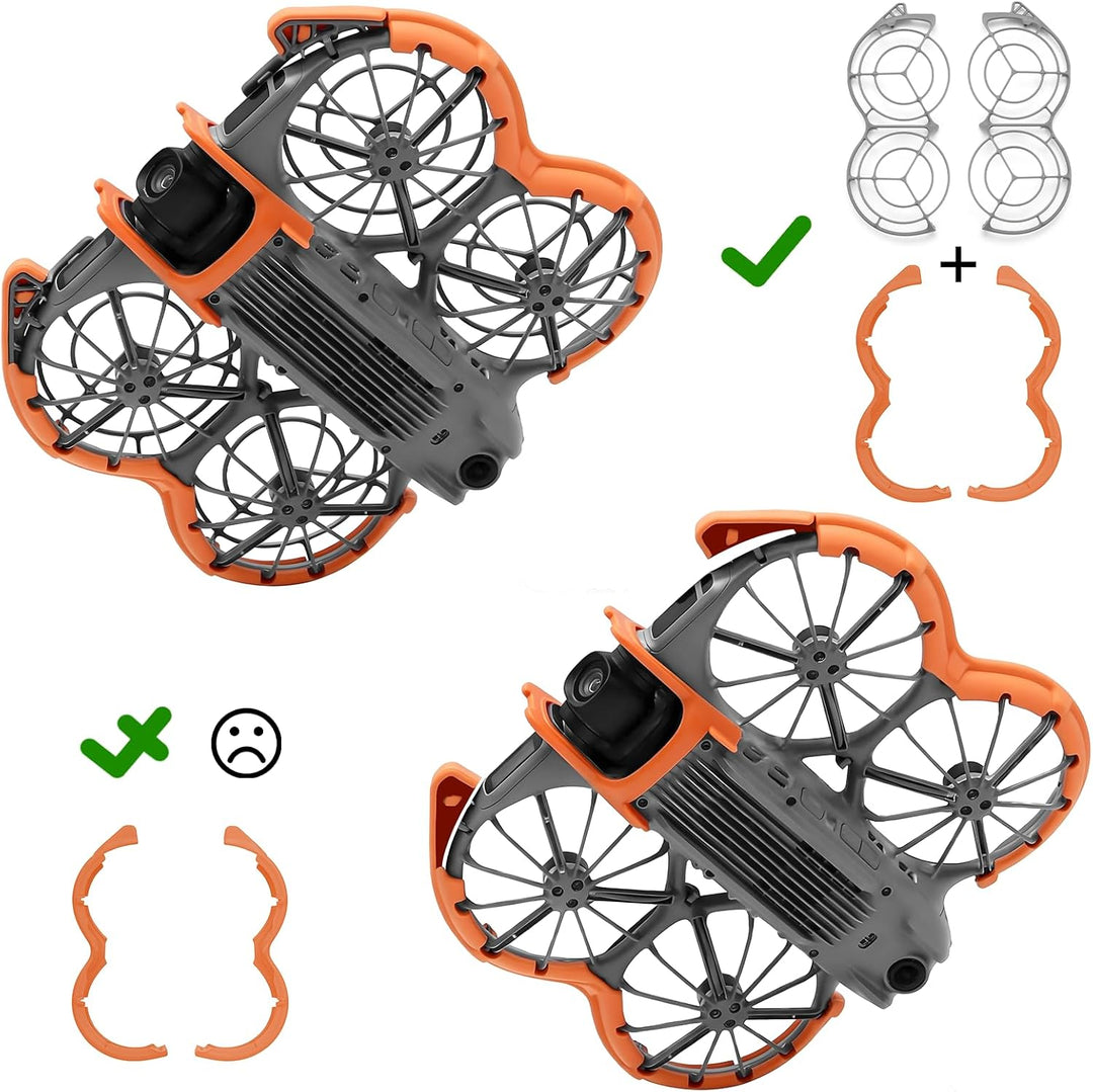 Propellerschutz für DJI Neo 2 - Drohnenzubehör Gimbal Bumper Propeller Guard Protector Kamera-Objekt