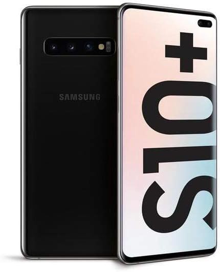 Samsung Galaxy S10 + Smartphone von 6,4 "QHD + Curved dynamische AMOLED (8 GB RAM, 128 GB ROM, 16 MP
