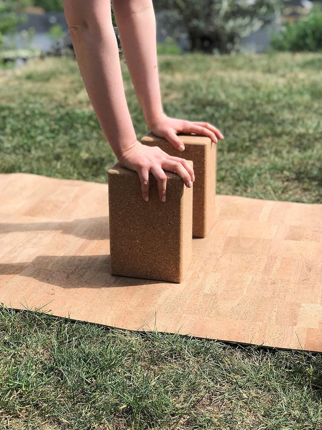 Yoga Block | Blöcke (Kork) – Klotz | Klötze – 100% Naturkork – Grosse Auswahl – Unterschiedliche Grö