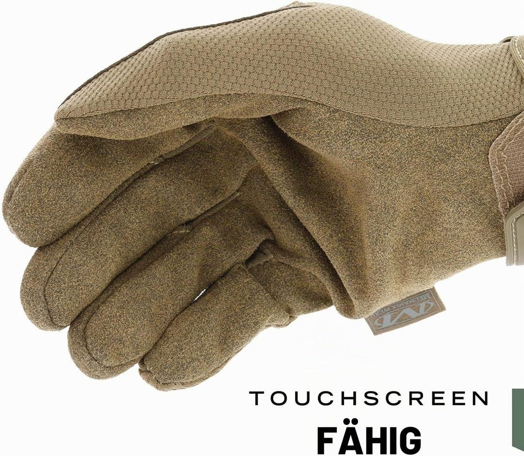 Mechanix Wear: The Original Coyote Taktische Arbeitshandschuhe – Berührungsfähig, mit sicherer Passf