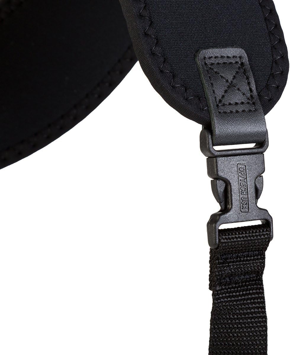 OP/TECH Double Sling Kamera-Geschirr (Halterung für 2 Kameras, Neopren) Schwarz Einzeln, Einzeln