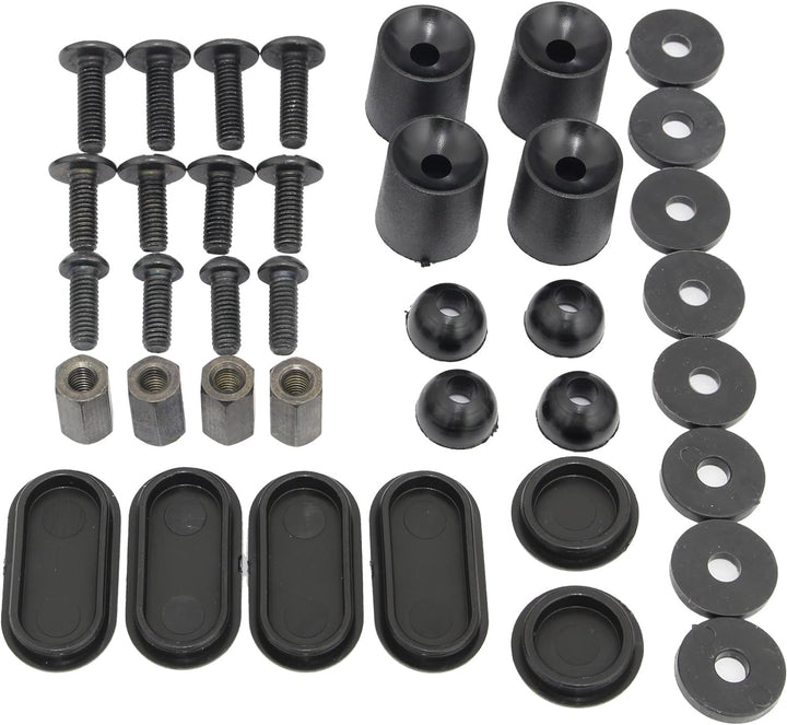 Gepäckhalter aus Nylon schwarz