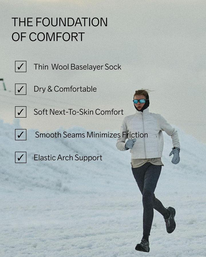 Craft Wool Liner Socken 2er Pack schwarz